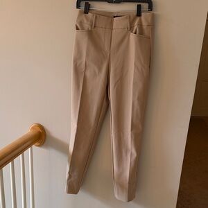 Rachel Zoe Light Beige Tailored Pants